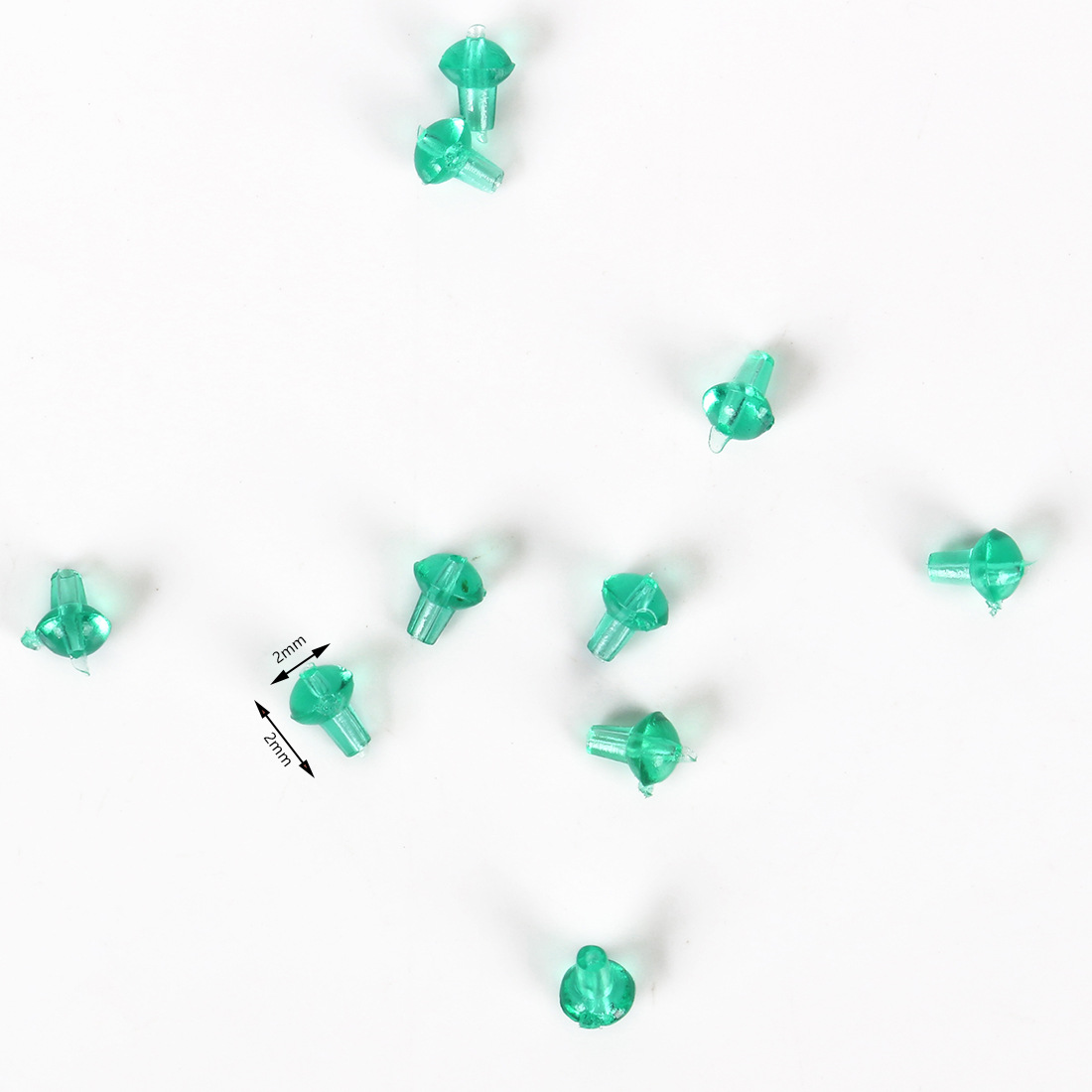 Gancho de pescado Frijol de pesca fijo perlas suaves PVC grupo de pesca de la carpa Europea accesorios de pesca de cebo SUMINISTROS DE PESCA artes de pesca