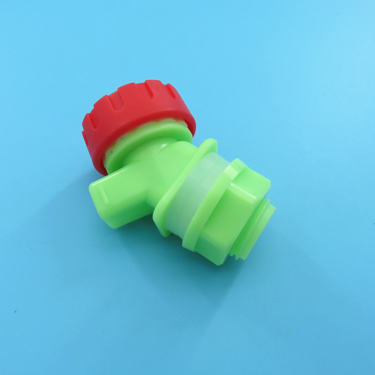 Plastic drinking water bucket faucet knob type bubble wine bottle Nozzle car pc square bucket pe flat bottom bucket faucet