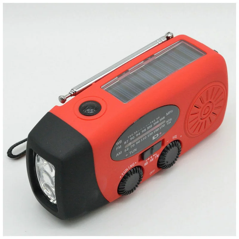 Модернизированное портативное двухдиапазонное радио на 2000 мАч Япония Предотвращение стихийных бедствий Аварийное освещение Радио