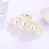 Hairgrip from pearl, brand big crab pin, shark, hair accessory, new collection, South Korea