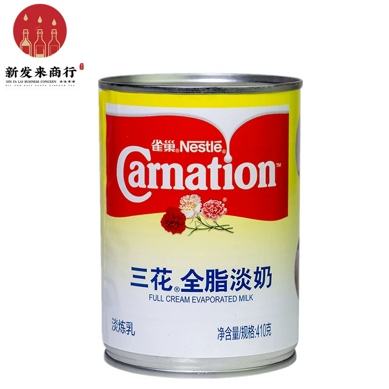 Nestlé Sanhua полножировое испариное молоко оригинальное испариное молоко 410 г