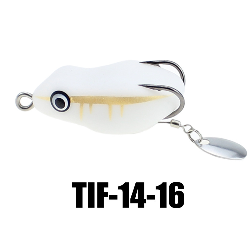 Mini Lei Rana Luya estilo tailandés pescado negro duro negro 45mm 8,5G