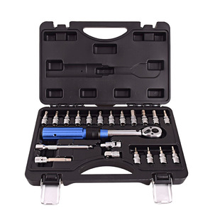 Suit/4 torque wrench adjustable torque wrench 2-20Nm torque torque screwdriver tool combination 21-piece set