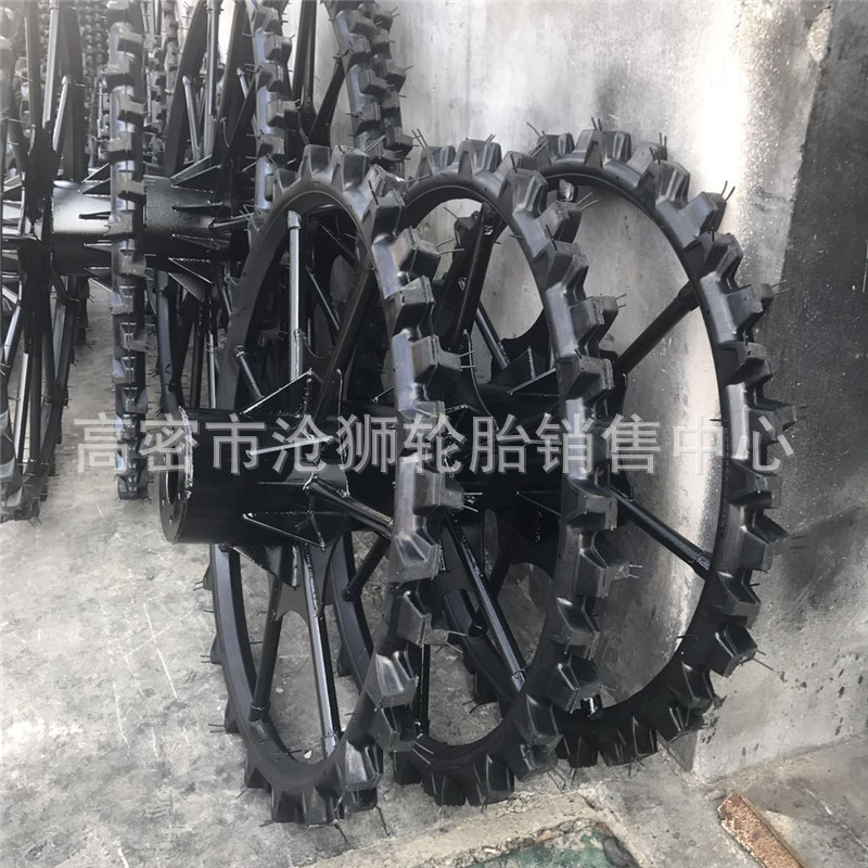 改装迪尔484/宁波324/342东风404 泰山354运苗机打药机实心轮胎