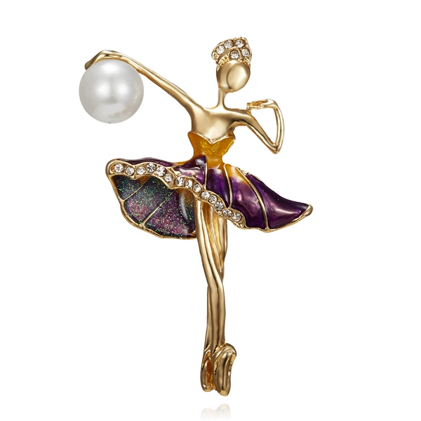 Purple, dancing