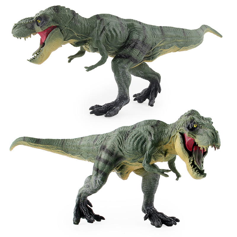 Transfronterizo nuevos niños simulación animal Jurásico dinosaurio modelo de juguete múltiple caminar sólido Tyrannosaurus
