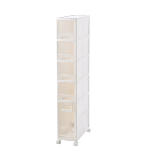 16cm gap storage cabinet drawer-type gap cabinet plastic bathroom bathroom ultra-narrow kitchen gap storage shelf plastic