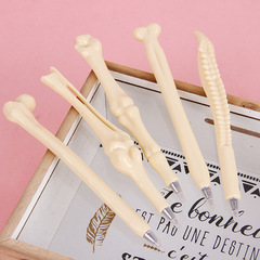 Factory direct sales Korean version of creative new and unique stationery supplies student prizes realistic bone shape ballpoint pen wholesale