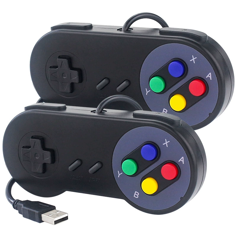 Raspberry Pi USB gaming Handle Retropie, plug and play with PC handle arcade game SNES controller