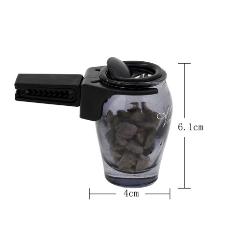 Car zeolite air outlet perfume creative natural solid stone deodorization and odor removal car air conditioner air outlet aromatherapy