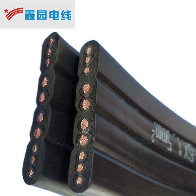 行车扁平电缆 YFFB4*4+6*1.5 抗拉耐磨上海厂家