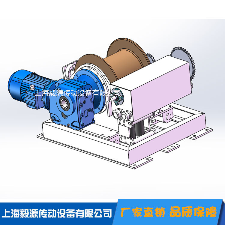 电动220V/380V恒张力控制绞盘恒速绞车卷扬机可加计米等功能