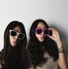 Retro fashionable sunglasses, glasses, wholesale, 2140m, Birthday gift