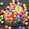 Acrylic children's round beads from pearl, accessory