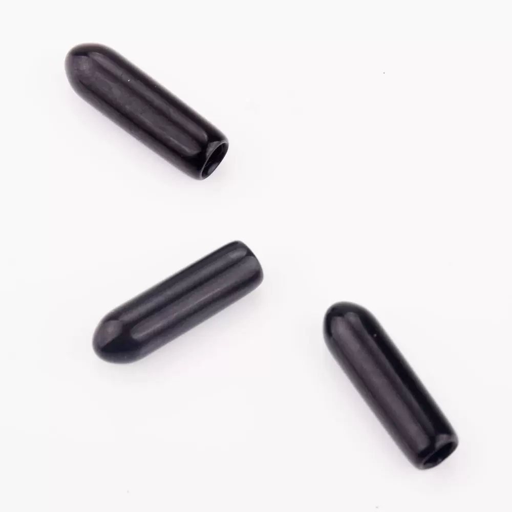 现货供应内径4mm末端护套 绝缘聚氯乙烯护套 圆型电线保护套