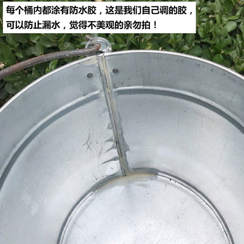 Iron bucket, water tank, metal bucket, iron bucket, straight bucket, trash can, household mop bucket, bath bucket, oil bucket, small bucket