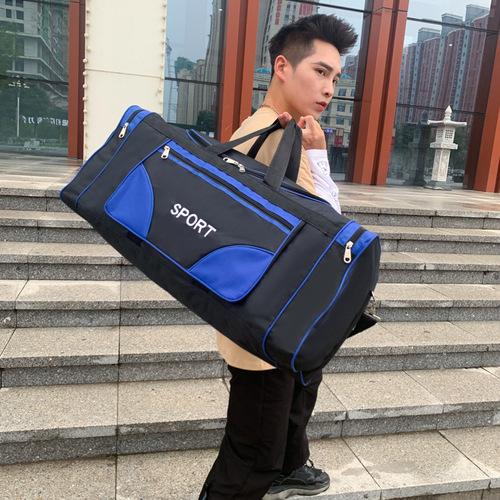 Large Capacity Shoulder Bag for Men and Women, Travel Bag for Business, Work, and Study, Foldable Bag for Students
