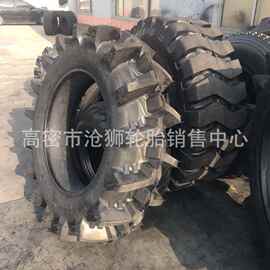 小型农用拖拉机600 6.50 7.50-12 16旱田人字轮胎8.3-20 24