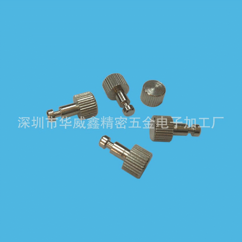 厂家加工精密滚花铜件 各类高精度轴类铜件