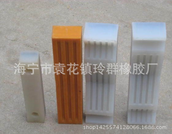 直销橡胶垫块 缓冲减震硅胶块 耐磨橡胶防撞块 供应红色硅胶垫块