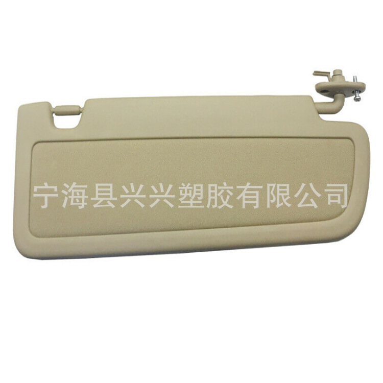 (2개) 썬 루프가없는 왼쪽 드라이버 태양 바이저 베이지 색 선 바이저 혼다 시빅 2006-2011 에 적합