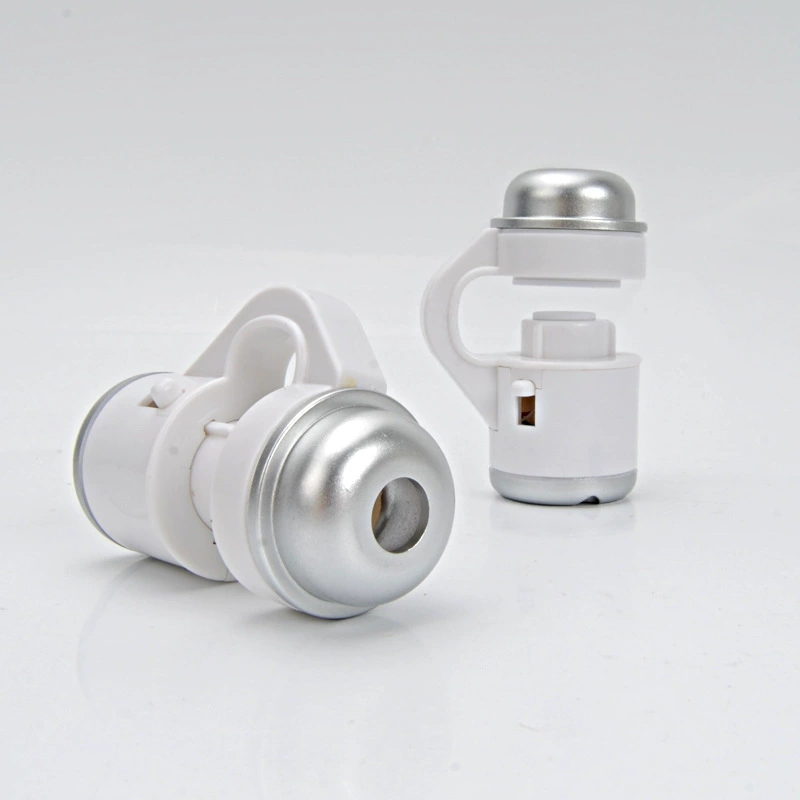 Встряхните звук того же объектива микроскопа мобильного телефона Светодиодная лампа внешний 30-кратное увеличительное стекло высокой четкости ювелирные изделия Идентификация нефрита