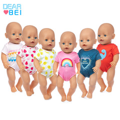 Disc Bead Epoxy Toy Clothes 18-inch American Girl Doll Clothes 43cm Sakura Doll Clothes T-shirt Accessories