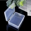 Transparent packaging box