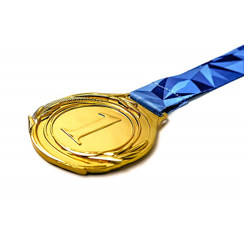 Medallas alemanas personalizadas para competiciones deportivas, etiquetas universales para medallas, medallas de bronce metálicas.