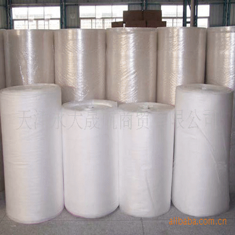 批发全生物气泡膜 50cm宽4cm厚气泡垫 快递打包防震包装气垫膜