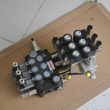 DCV40-3联手动电液控两用多路换向阀-DC12V