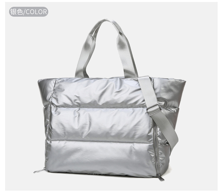 Bolsa de viaje de gran capacidad de separación seca y húmeda natación bolsa de ejercicios puede imprimir logotipo bolsa de hombro portátil resistente al desgaste