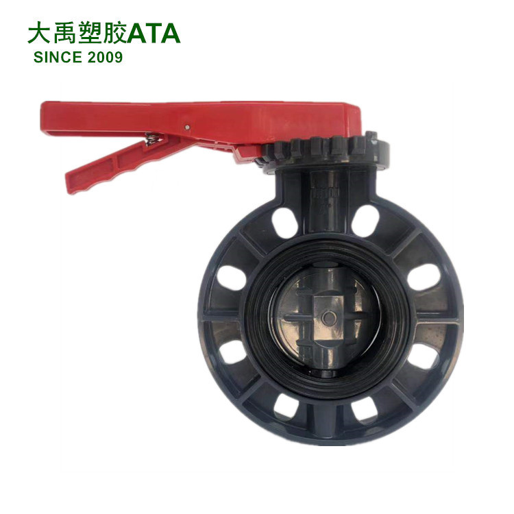 供应 UPVC蝶阀 D71X-10S DN100  88.2元一个 用在腐蚀的液体中