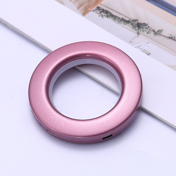 Comercio exterior suministro directo creativo cortina perforada hebilla plana anillo romano Multi-Color accesorios de cortina anillo Romano image 13