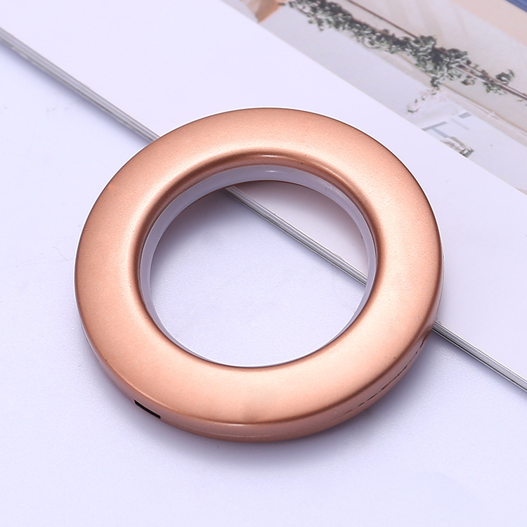 Comercio exterior suministro directo creativo cortina perforada hebilla plana anillo romano Multi-Color accesorios de cortina anillo Romano image 11