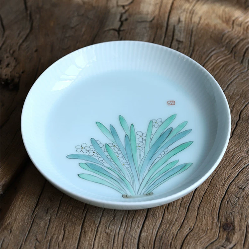 Jingdezhen Hand -painted Yingqing Ceramics April Tiangai Bowl Bowl Pine Cup Ms. Xiumei Tea Ware Artists