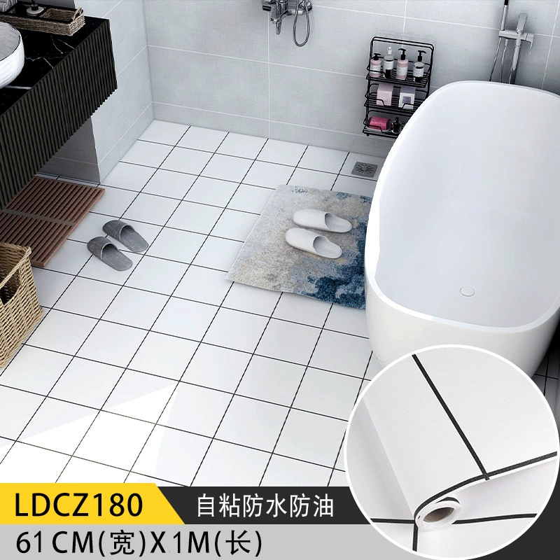Waterproof self- adhesive non-slip sticker on wall, boho style