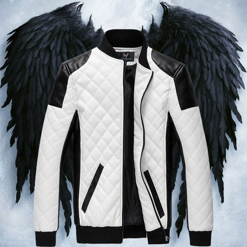 Fashionable jacket, 2019, slim fit, European style, plus size, wholesale