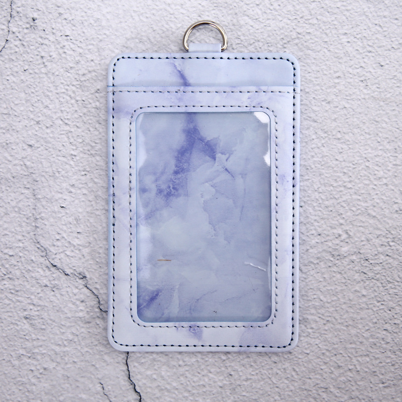 Jinbeisi tarjeta de trabajo Tarjeta de insignia titular cordón tarjeta de trabajo bancaria Tarjeta de insignia titular de la tarjeta etiqueta cubierta de cuero titular de la tarjeta de fábrica