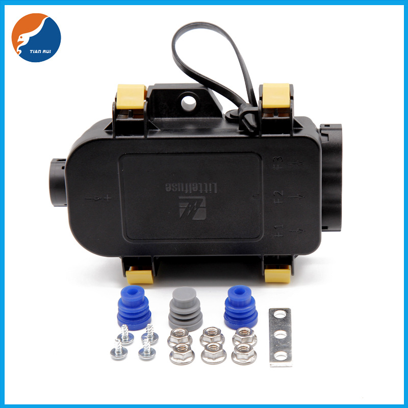 多路汽车保险丝盒MDB系类MIDI防水防尘保险丝座2路3路保险丝盒