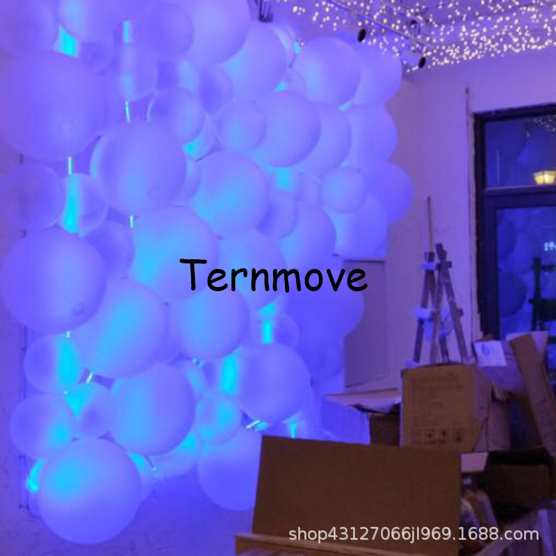 橱窗陈列装饰充气半透明磨砂球网红insPVC充气广告拍照色廊装饰球