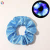 Qi Yan LED large intestine hair ring bright and glittering ding will glow hair rope female tie hair bundle head rope night light light hair accessories