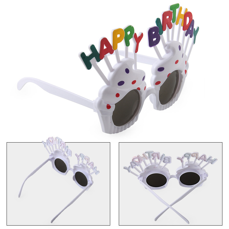 En línea Celebrity ins niños decorativos gafas divertidas fiesta de cumpleaños del juguete creativo vestir ambiente vacaciones props
