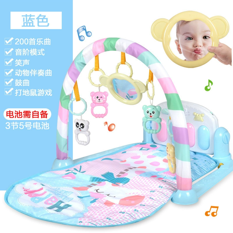 Piano for gym for crawling, universal music lightweight synthesizer for new born, toy