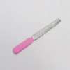 Hygienic file for nails stainless steel, 4 colors