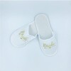 Wedding pajamas party pull plush cloth slippers BRIDESMAID hot vaguary hotel disposable supplies