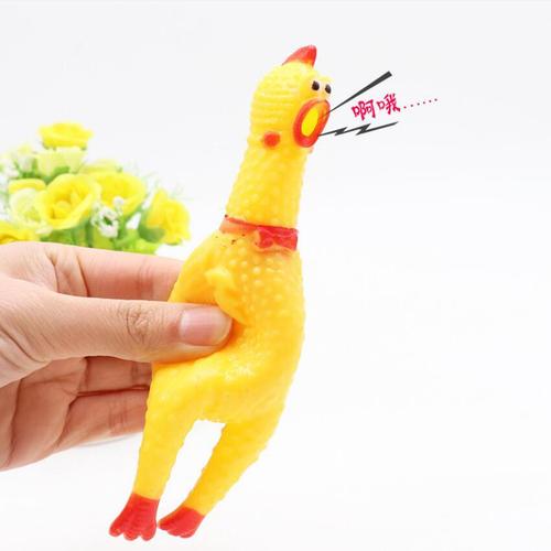 Screaming chicken, screaming chicken toy, chicken decompressing, screaming chicken, desperate squealing fighting chicken, chewable toy for dogs