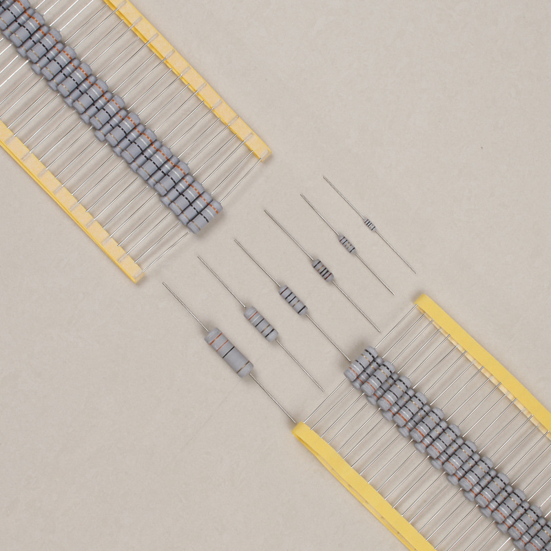 绕线电阻1/4W 1R  4.7R  47R  2.2R  10R  保险丝电阻器 工厂直销