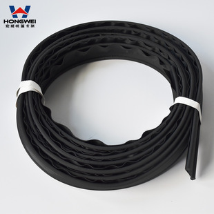 Manufacturer's Ready-made High-quality Black Hemming Cloth 6mm Pvc Plastic Strip Tent Room Card Strip