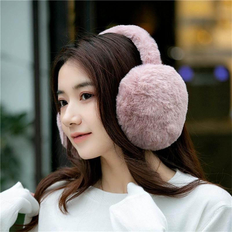 Foldable keep warm windproof headphones for men and women, removable headband, earmuffs